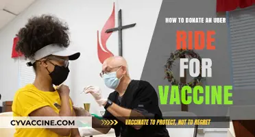 Donate an Uber Ride to Help Others Get Vaccinated Easily