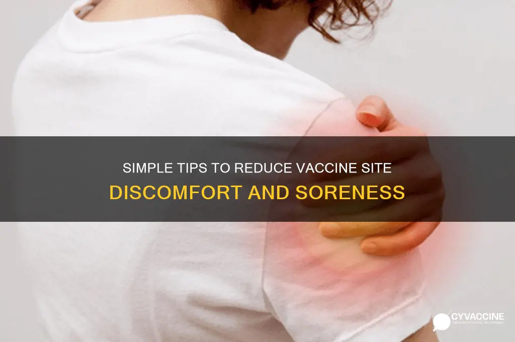 how to ease vaccine site pain