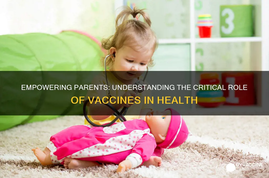 how to educate parents about importance of vaccines