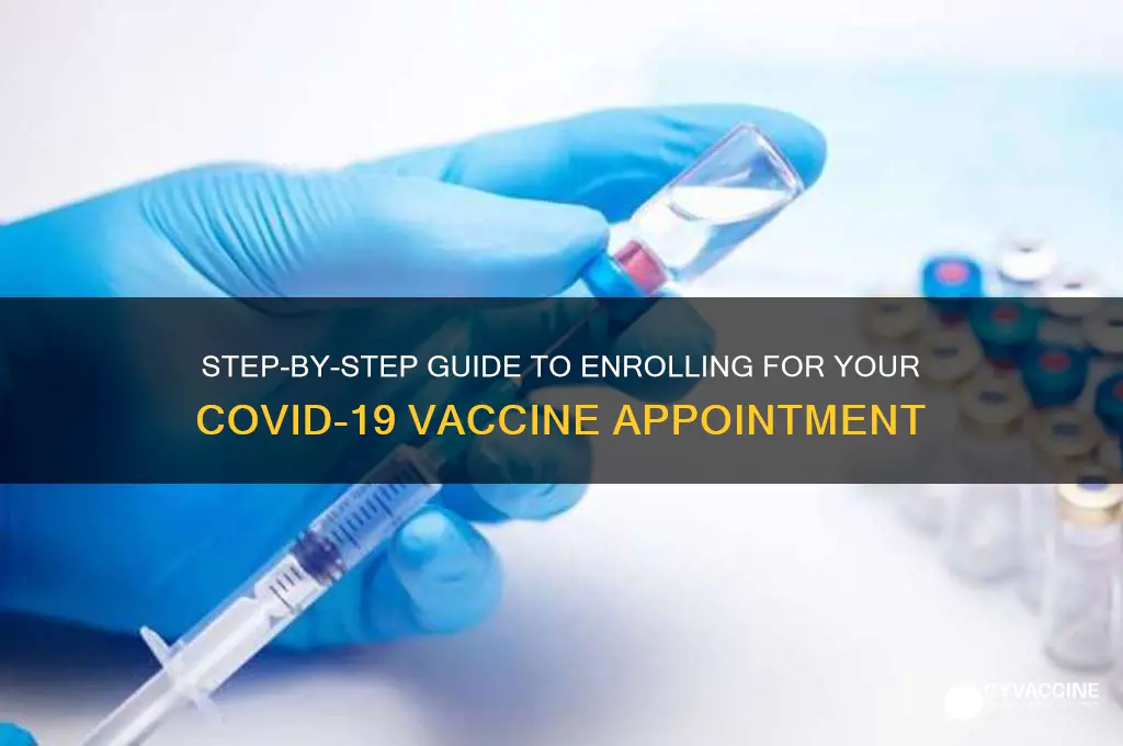 how to enroll for corona vaccine
