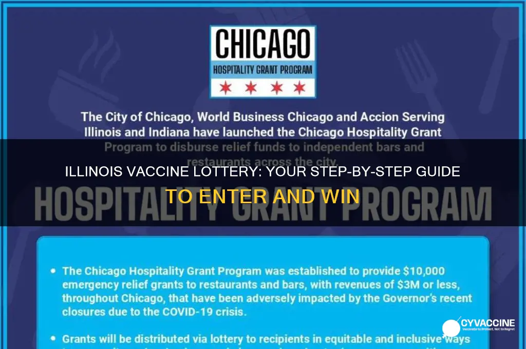 how to enter illinois vaccine lottery