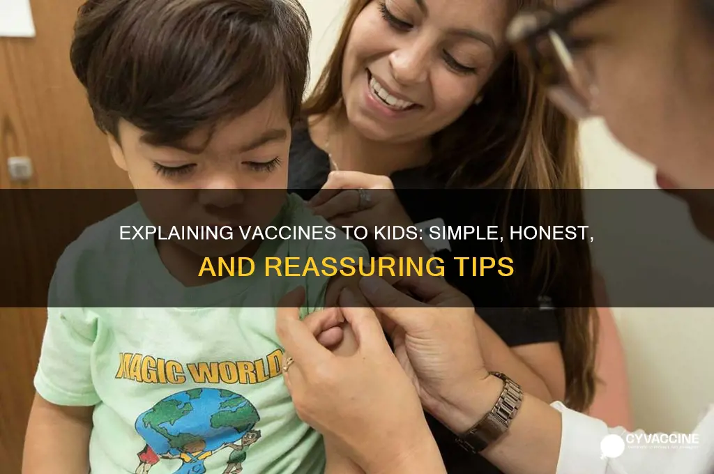 how to explain a vaccine to a child