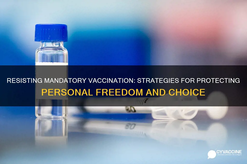 how to fight against mandatory vaccination