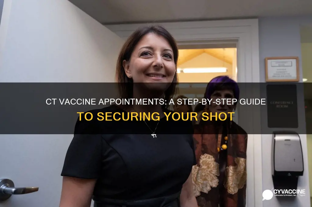 how to find a vaccine appointment in ct