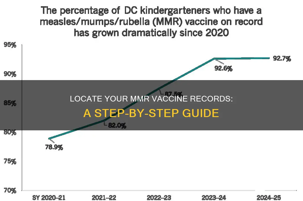 how to find mmr vaccine records