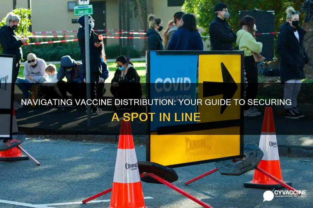 how to find my place in vaccine line