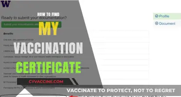 Locate Your Vaccination Certificate: A Quick and Easy Guide