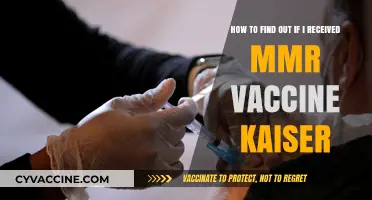 Check Your Kaiser MMR Vaccination Record: A Simple Guide