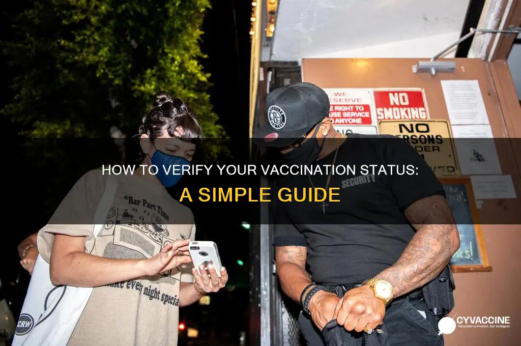 how to find out if you re vaccinated