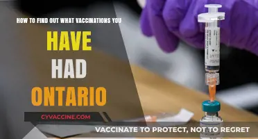 Ontario Vaccination Records: How to Access Your Immunization History Easily