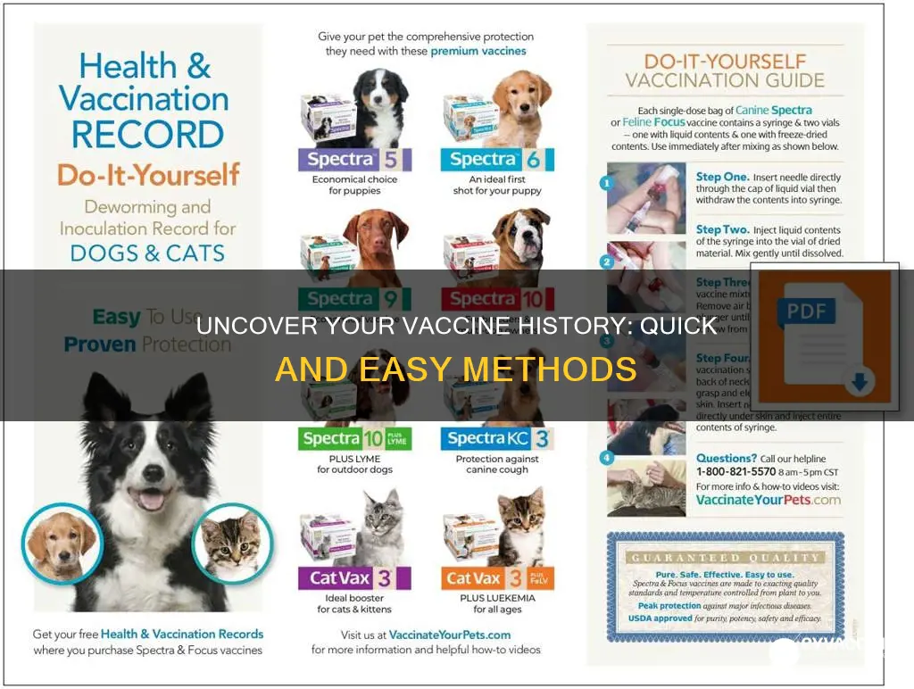how to find out what vaccines i have