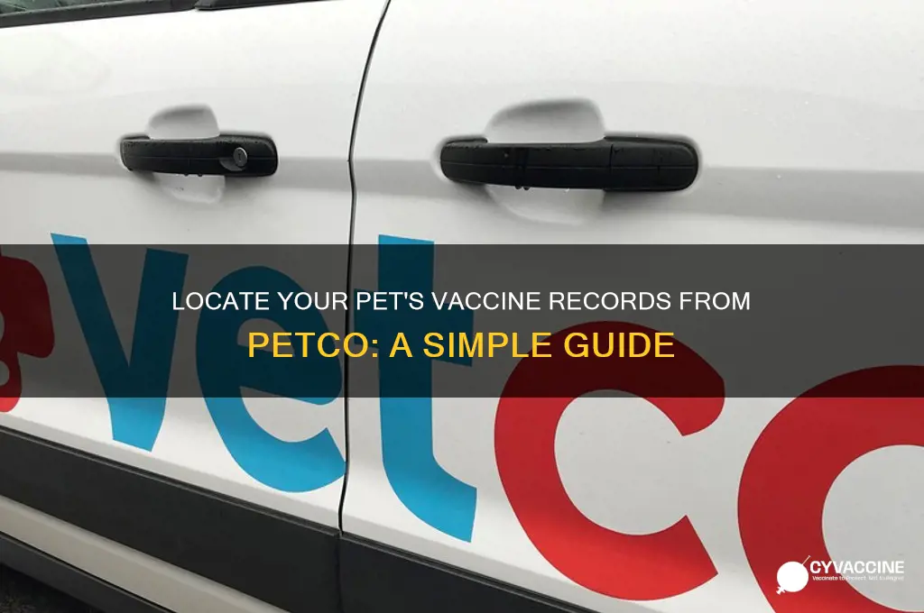 how to find record of my pet