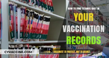 Locate Your Tetanus Shot: A Guide to Checking Vaccination Records