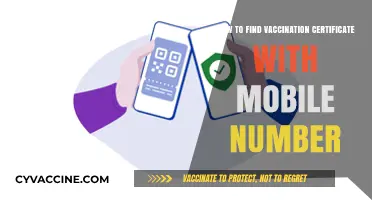 Locate Your Vaccination Certificate Using Your Mobile Number Easily