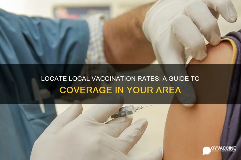 how to find vaccination coverage in your area
