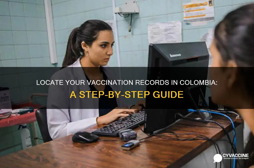 how to find vaccination records colombia