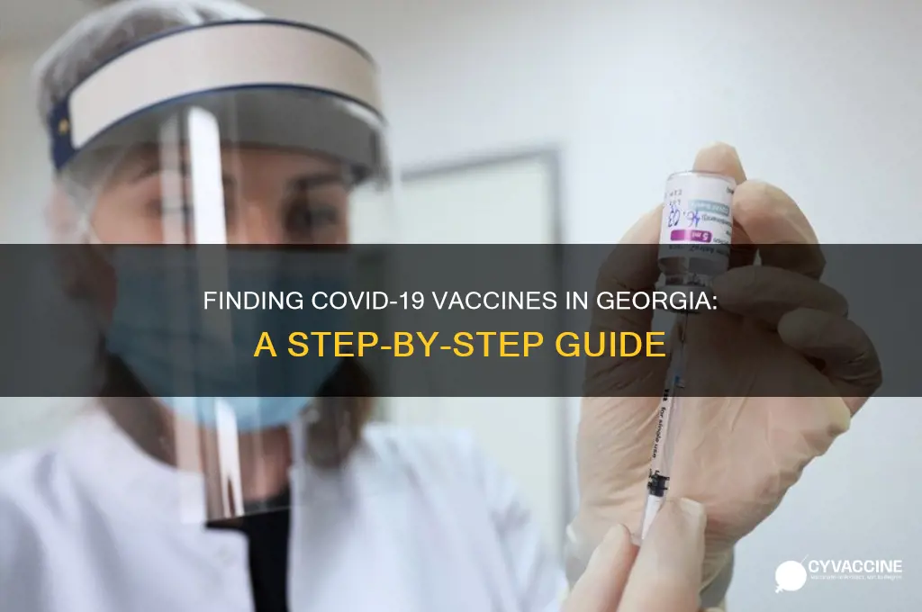 how to find vaccine in georgia
