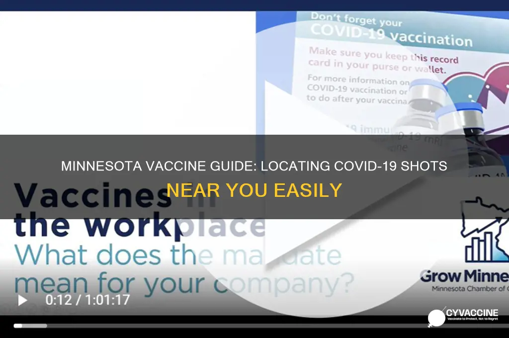how to find vaccine in minnesota