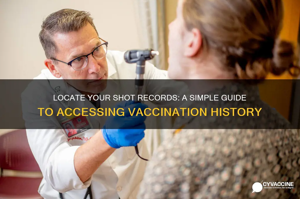 how to find your shot records