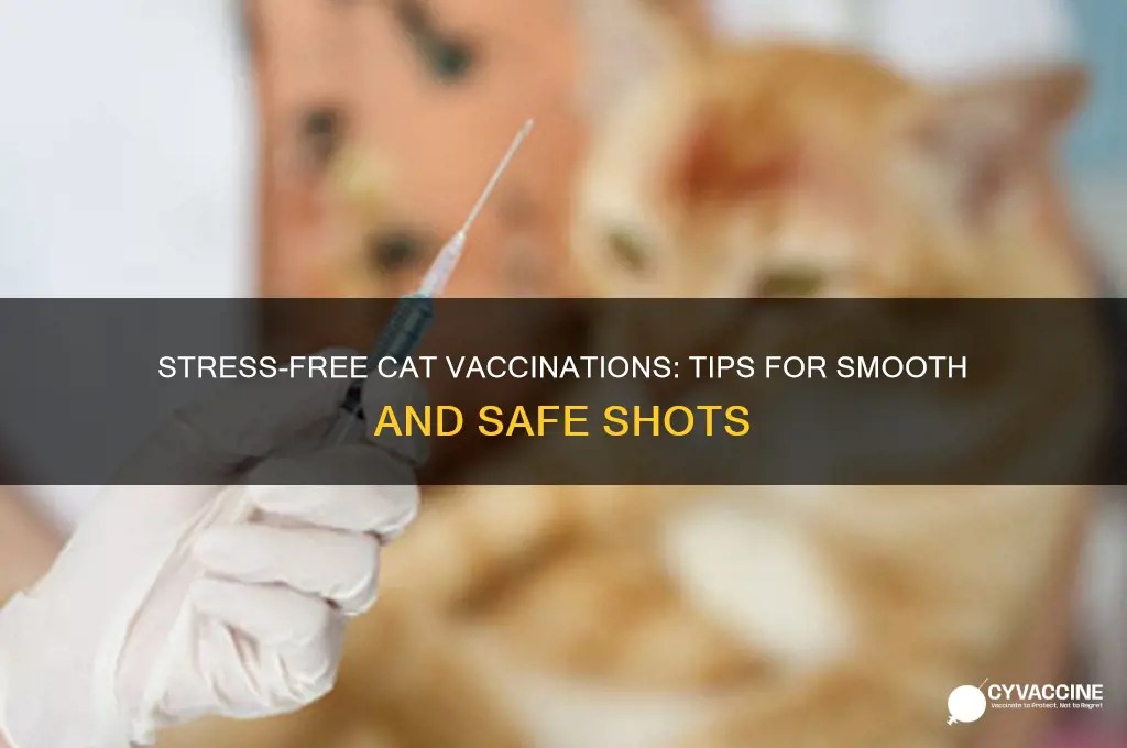 how to for vaccine shots cat