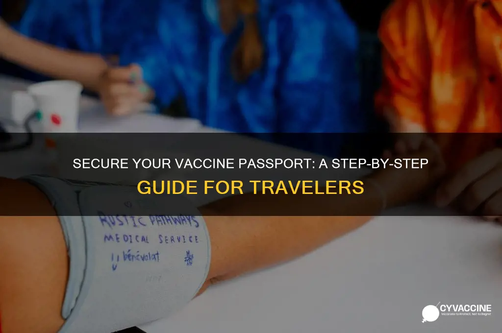 how to grt a vaccine passport