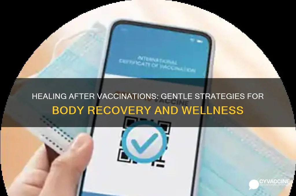 how to heal body from vaccinations