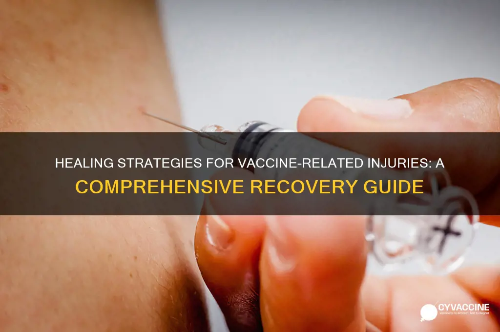 how to heal from vaccine damage