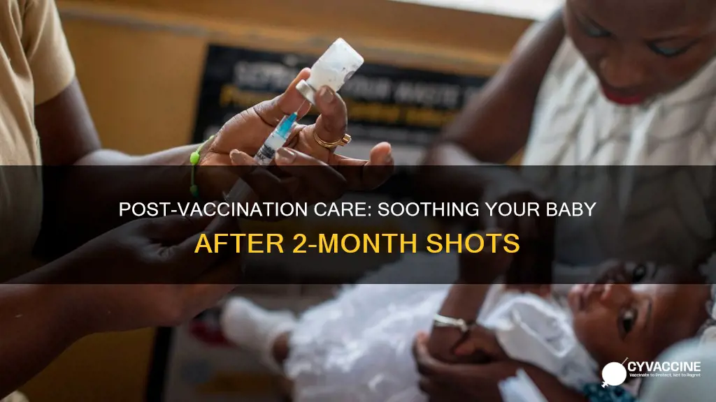 how to help baby after 2 month vaccines