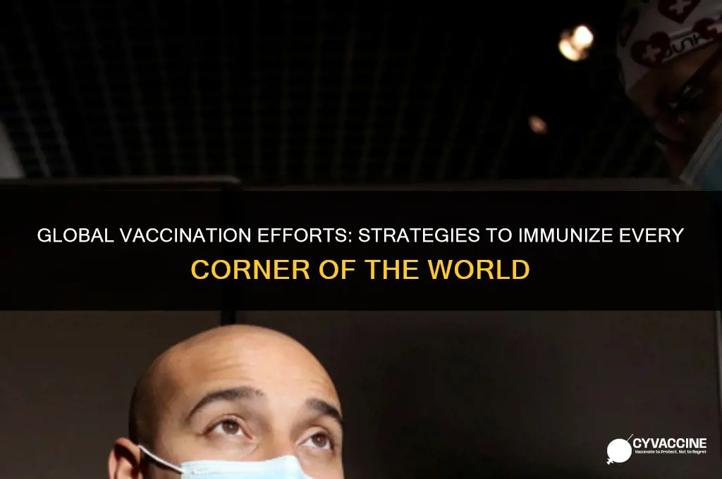 how to help vaccinate the world