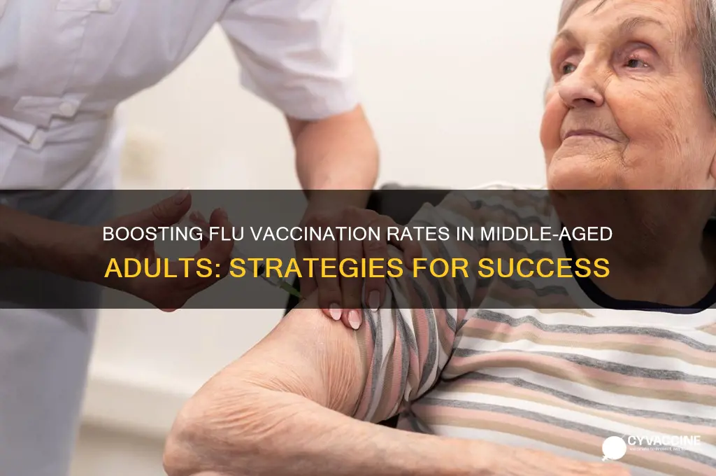 how to improve influenza vaccination among middle age