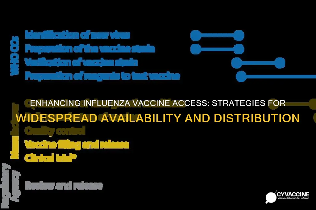 how to improve influenza vaccine availability