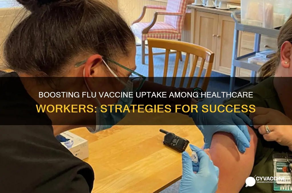 how to improve influenza vaccine coverage of healthcare personnel