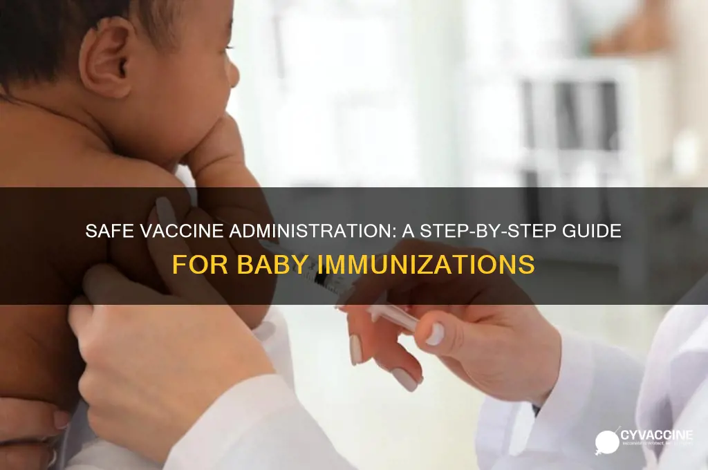 how to inject a vaccine in a baby
