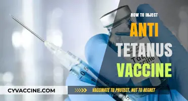 Step-by-Step Guide: Administering Anti-Tetanus Vaccine Safely and Effectively
