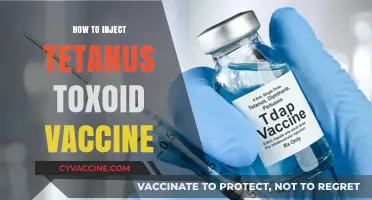 Mastering Tetanus Toxoid Vaccine Injection: A Step-by-Step Guide