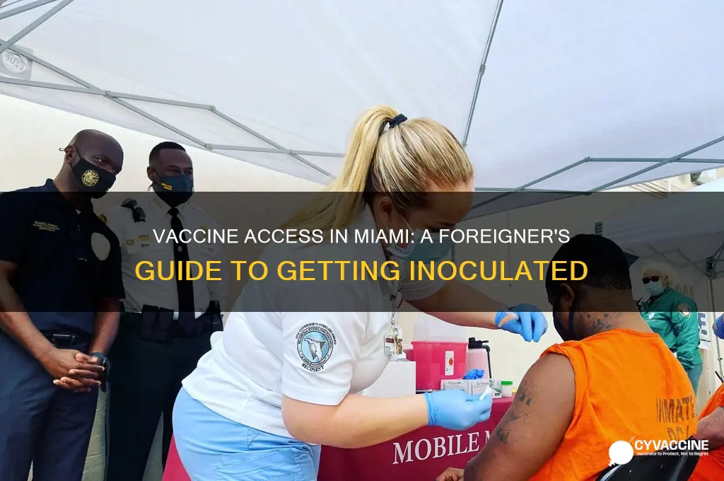 how to inject vaccine as a foreigner in miami
