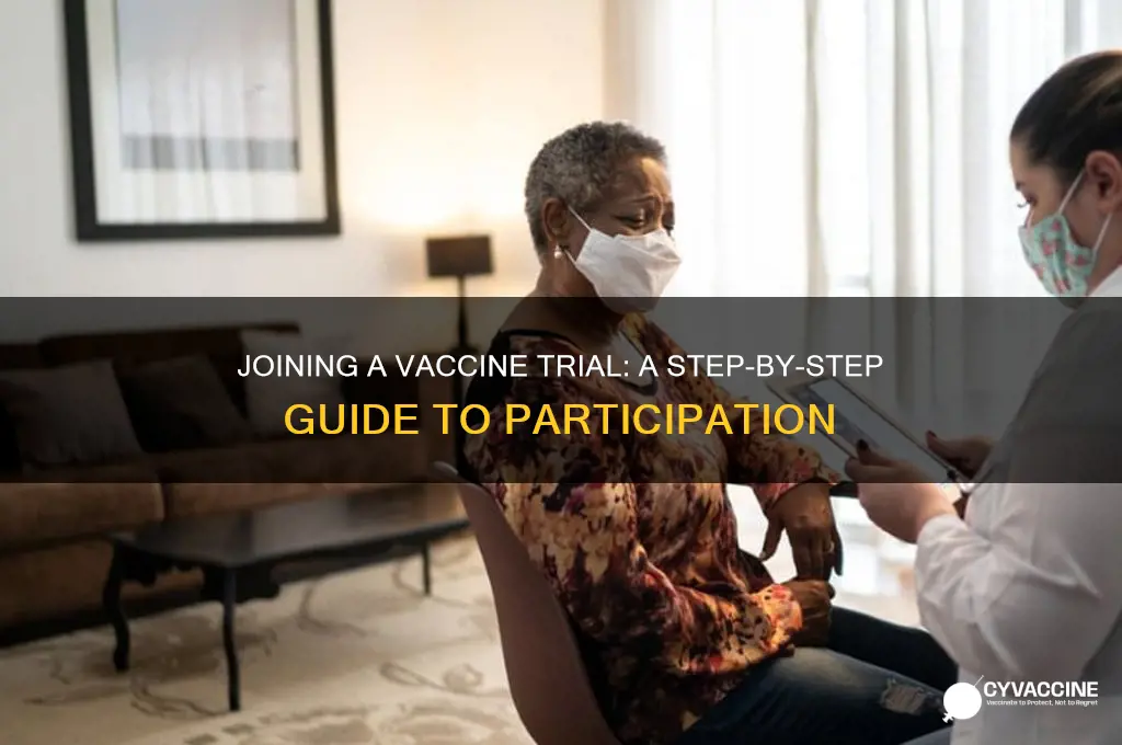 how to join a vaccine trial