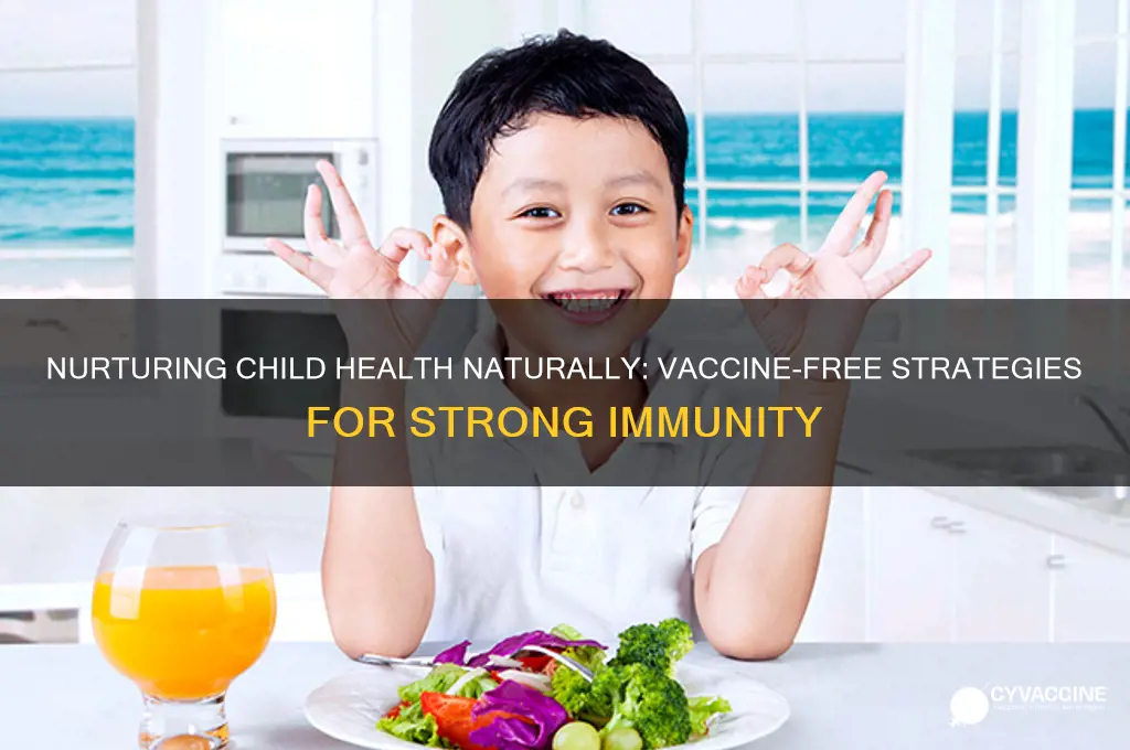 how to keep your child healthy without vaccines
