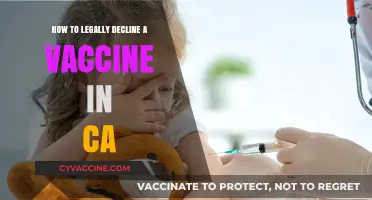 Legal Ways to Decline Vaccines in California: Your Rights Explained