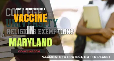 Legal Options for Declining Vaccines in Maryland: A Comprehensive Guide