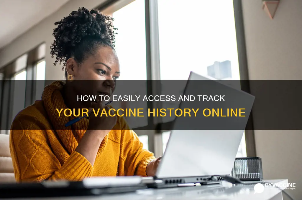 how to look up vaccine history