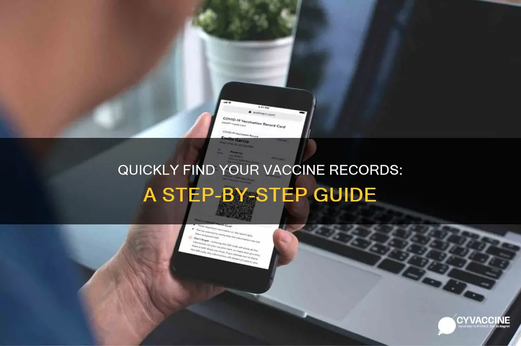 how to look up your vaccine