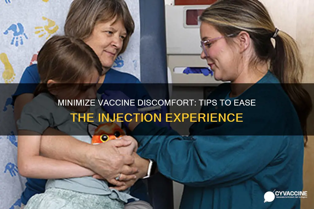 how to not feel a vaccine