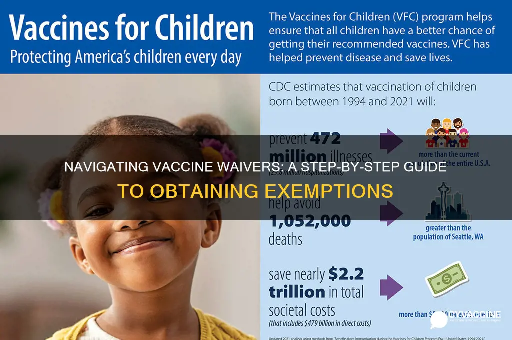 how to obtain a vaccine waiver