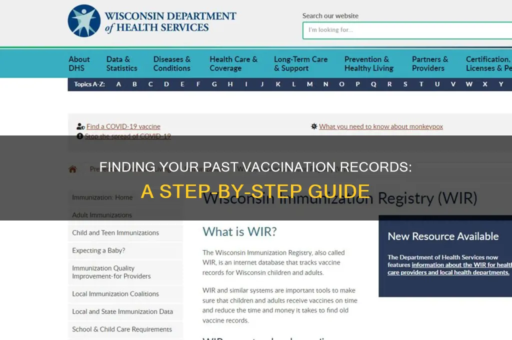 how to obtain old vaccination records