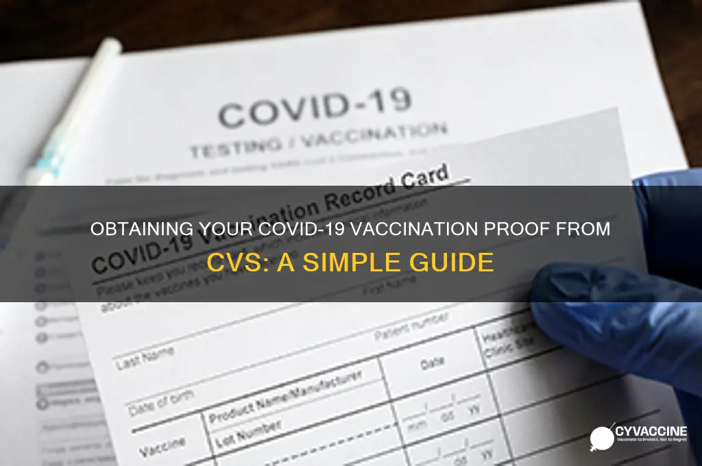 how to obtain proof of vaccination from cvs
