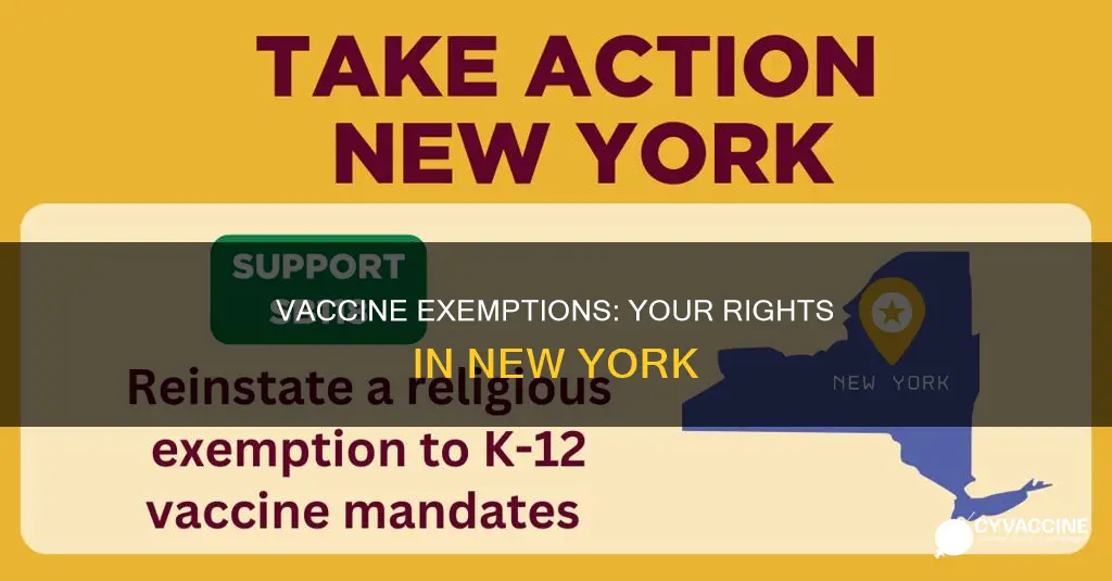 how to opt out of vaccines in new york