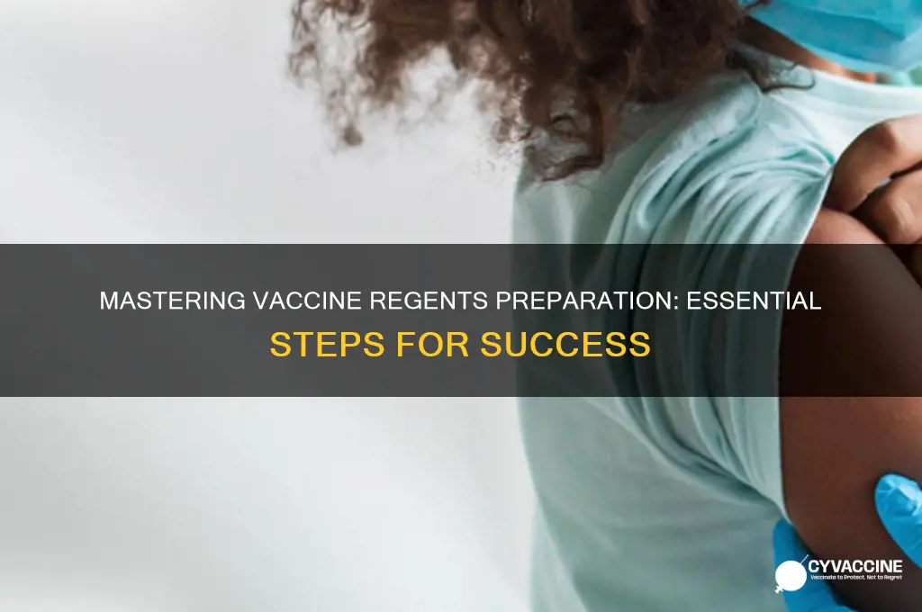 how to prepare a vaccine regents