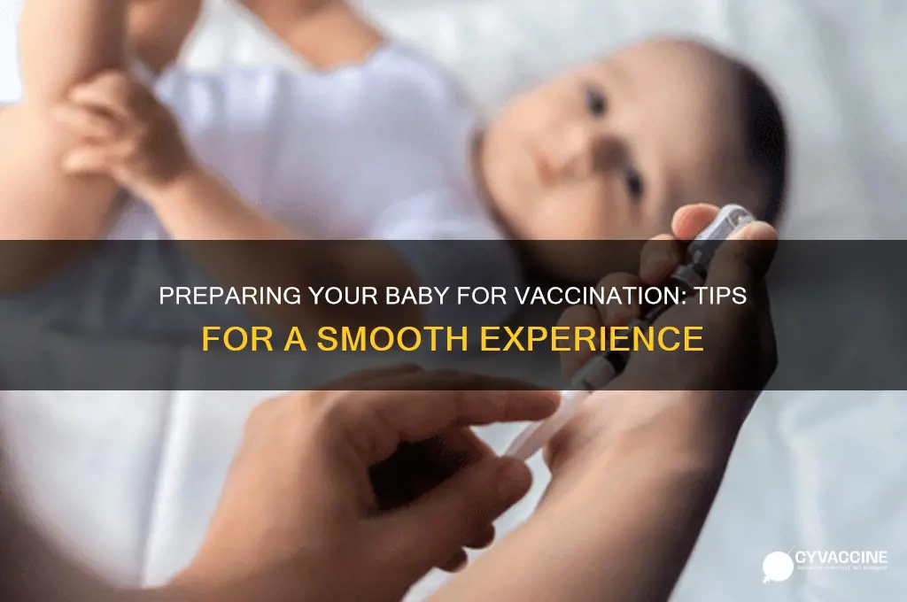 how to prepare baby for vaccination
