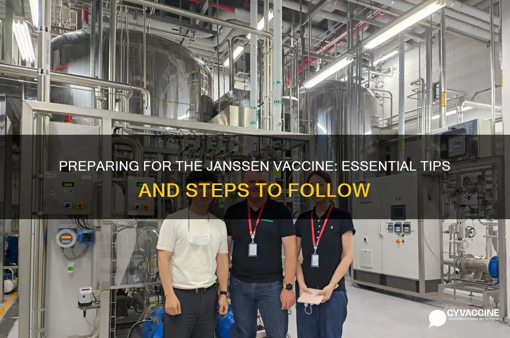 how to prepare for janssen vaccine